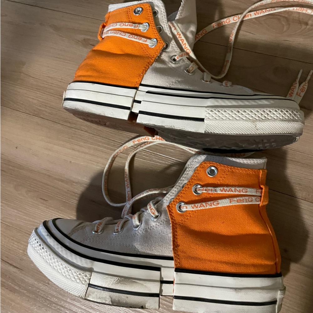 Converse fengchen wang orange cream size 6.5